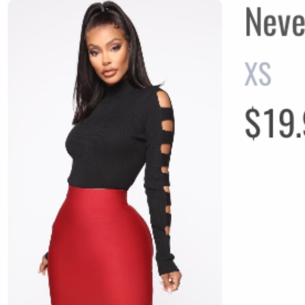 Black long sleeved shirt